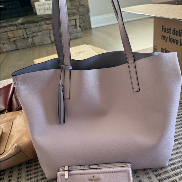 Kate Spade Lavender Tote Bag - Picture 1 of 1